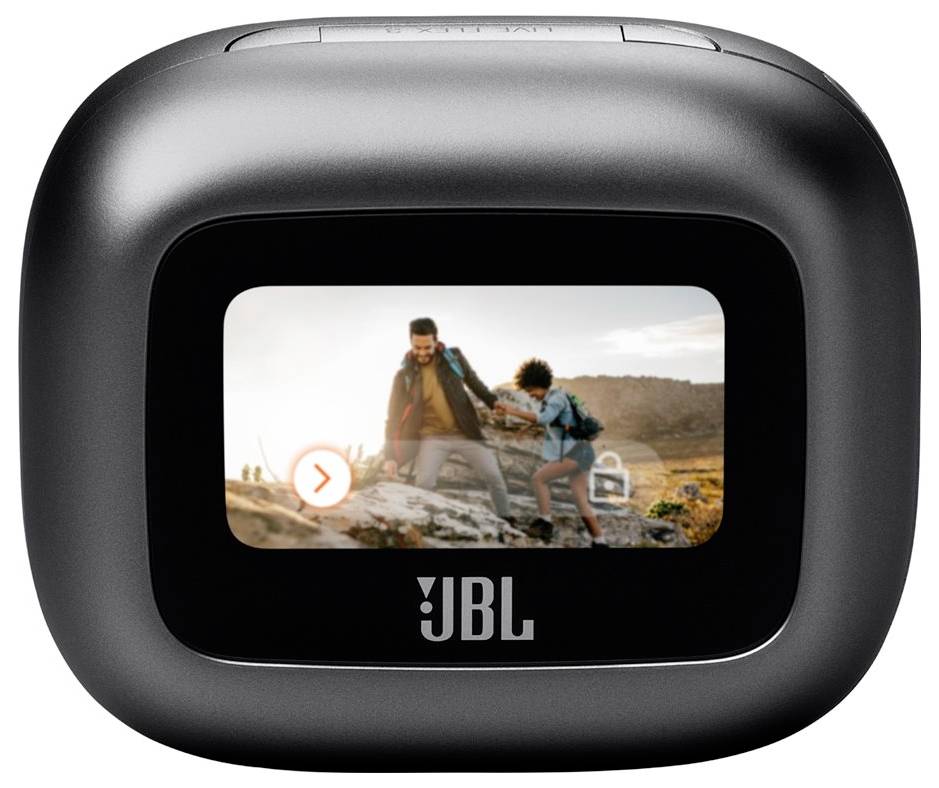 JBL Live Flex 3 In Ear Kopfhörer Kabellos, Bluetooth® Stereo Schwarz Noise Cancelling, Mikrofon-Rauschunterdrückung Ladecase
