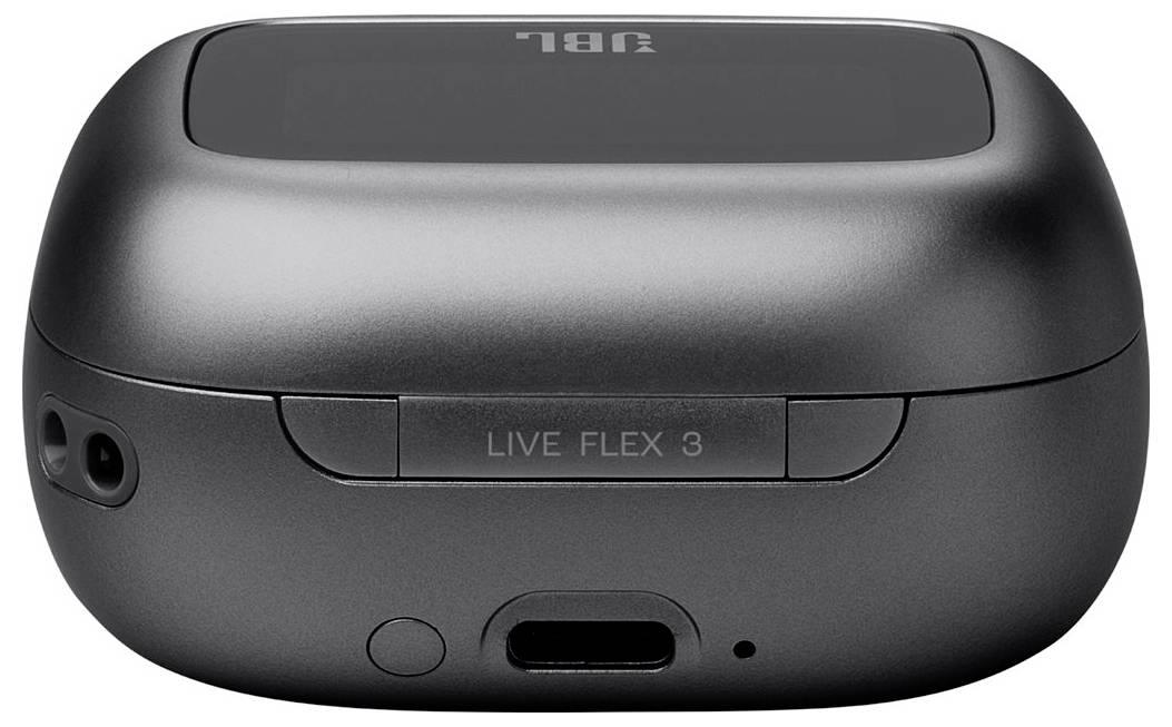 JBL Live Flex 3 In Ear Kopfhörer Kabellos, Bluetooth® Stereo Schwarz Noise Cancelling, Mikrofon-Rauschunterdrückung Ladecase