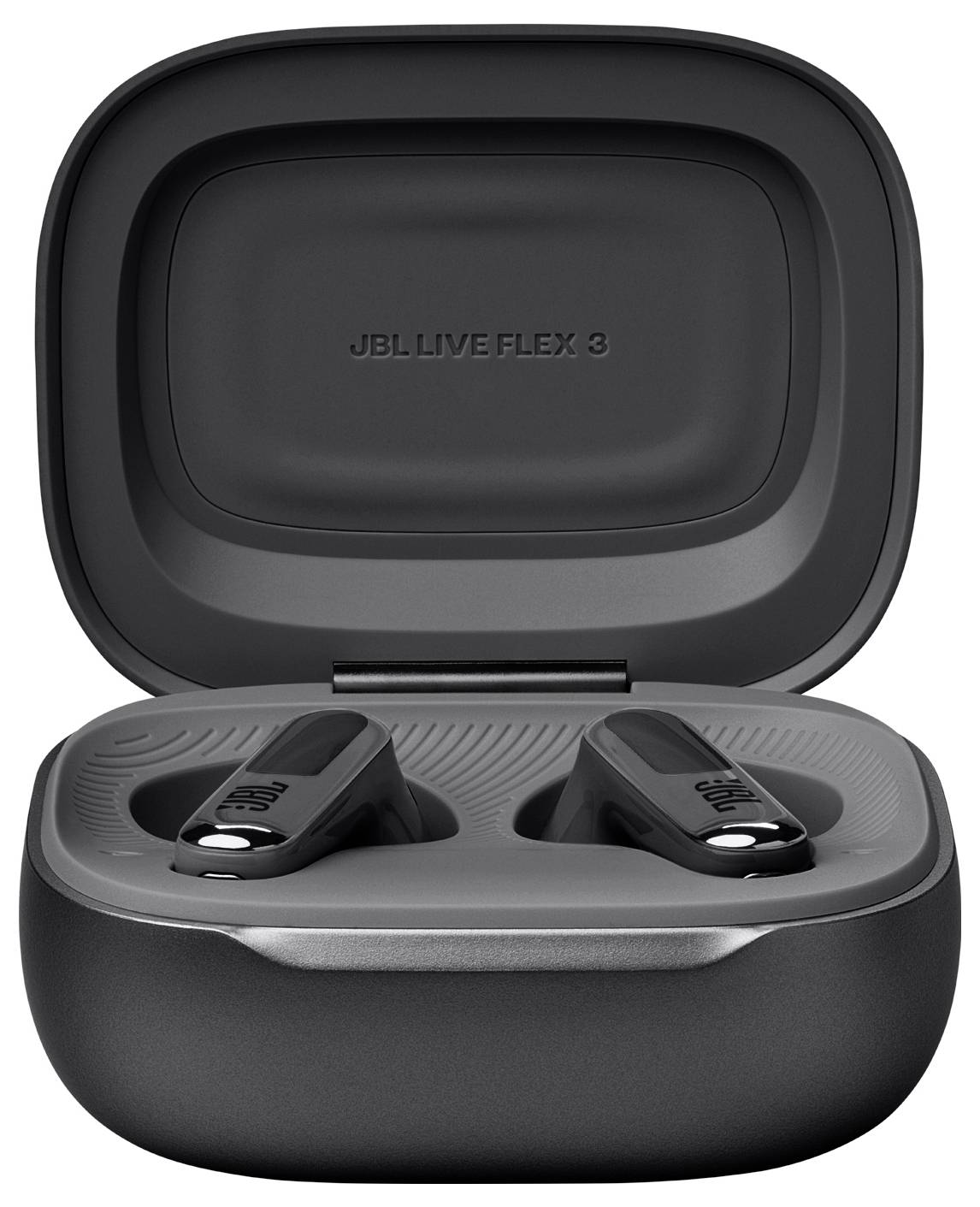 JBL Live Flex 3 In Ear Kopfhörer Kabellos, Bluetooth® Stereo Schwarz Noise Cancelling, Mikrofon-Rauschunterdrückung Ladecase
