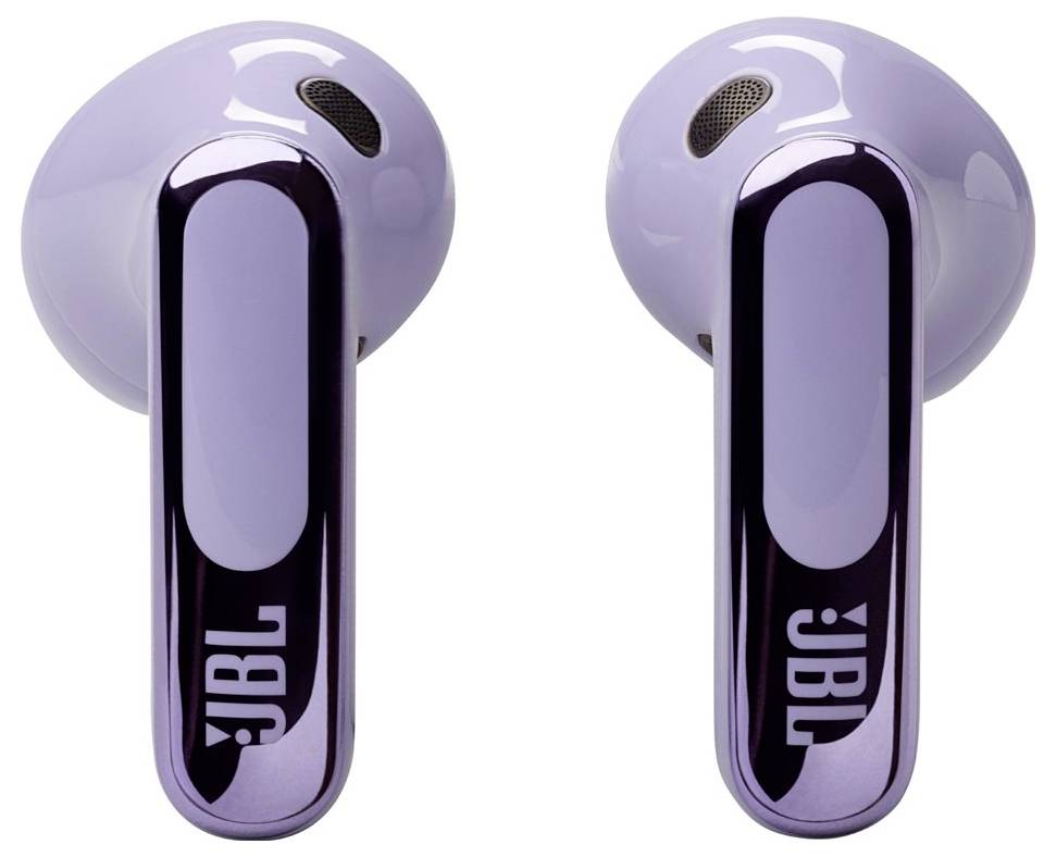 JBL Live Flex 3 In Ear Kopfhörer Kabellos, Bluetooth® Stereo Violett Noise Cancelling, Mikrofon-Rauschunterdrückung Ladecase