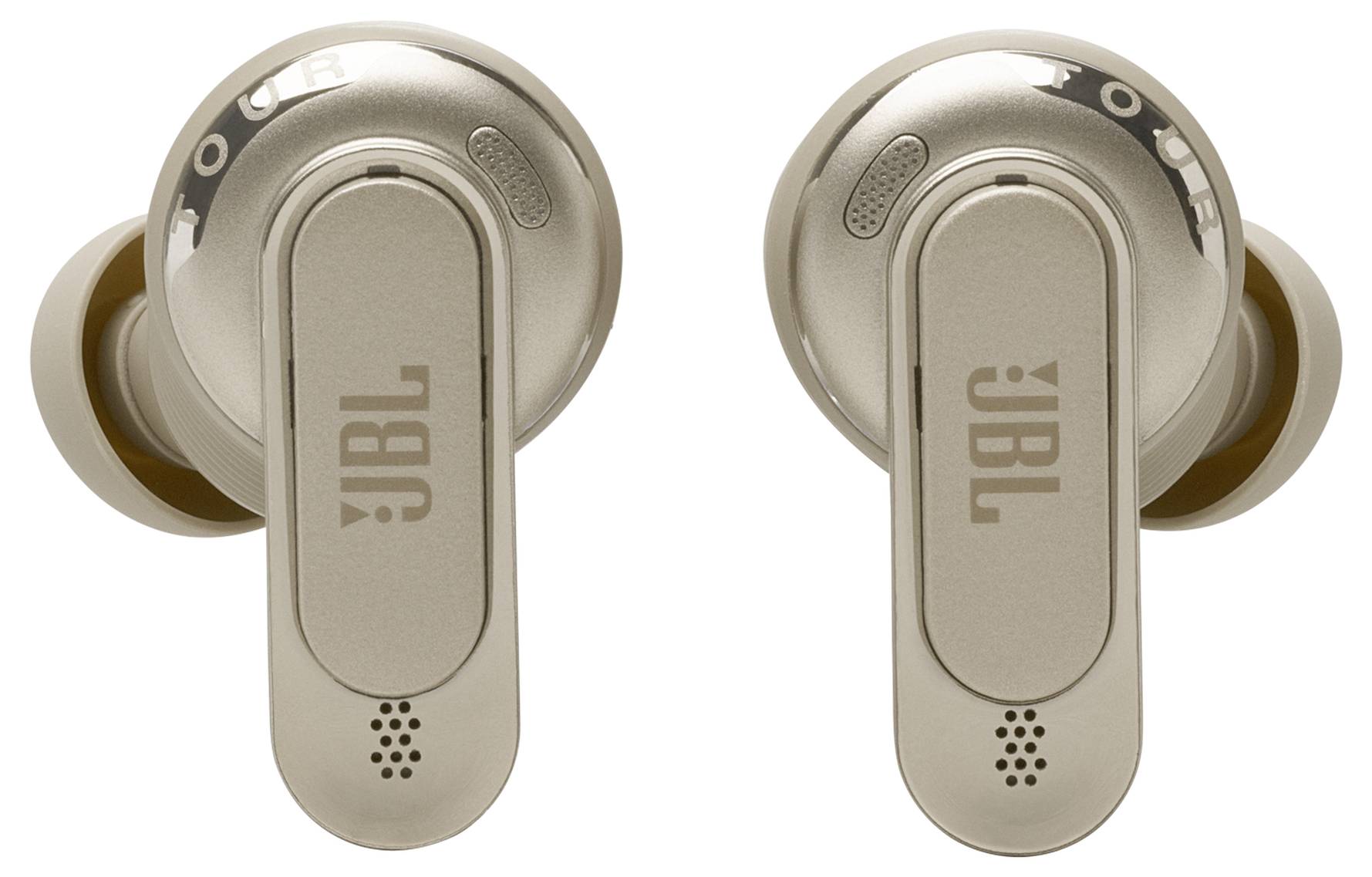 JBL Tour Pro 3 In Ear Headset Kabellos, Bluetooth® Latte Beige Noise Cancelling, High-Resolution Audio, DAC