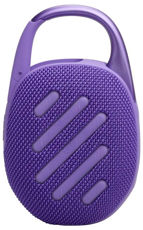 JBL Clip 5 Bluetooth® Lautsprecher tragbar, staubfest, Wasserfest Violett
