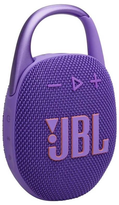 JBL Clip 5 Bluetooth® Lautsprecher tragbar, staubfest, Wasserfest Violett