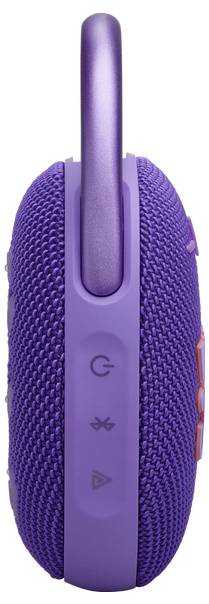 JBL Clip 5 Bluetooth® Lautsprecher tragbar, staubfest, Wasserfest Violett