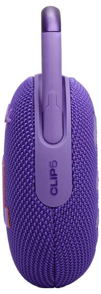 JBL Clip 5 Bluetooth® Lautsprecher tragbar, staubfest, Wasserfest Violett
