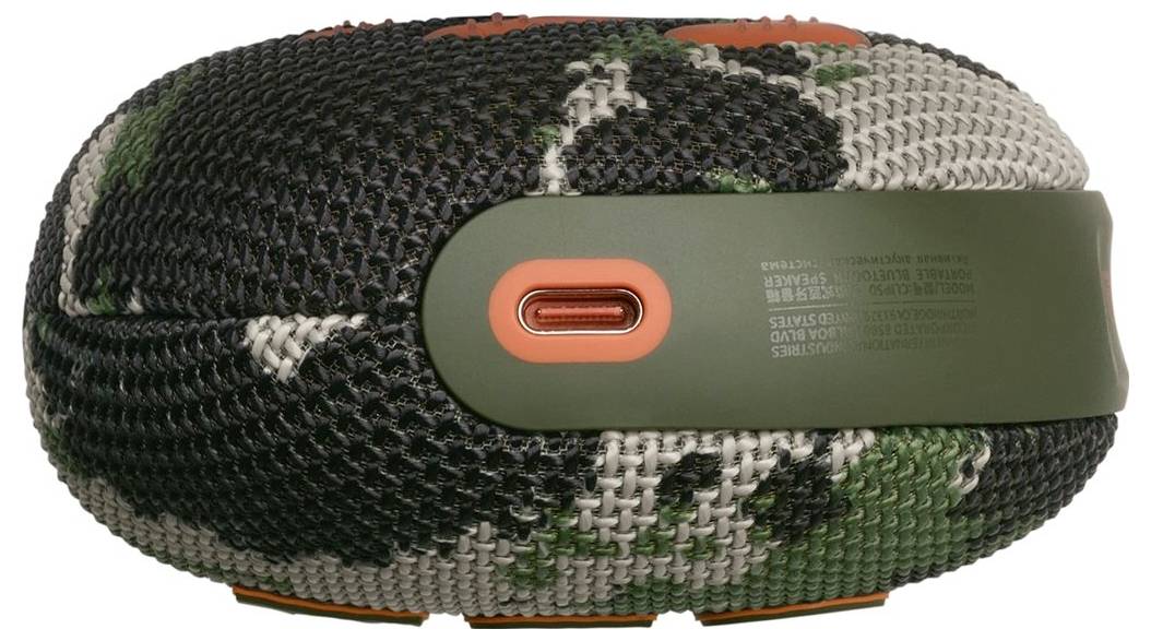 JBL Clip 5 Bluetooth® Lautsprecher tragbar, staubfest, Wasserfest Camouflage