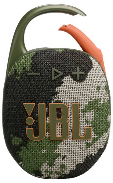 JBL Clip 5 Bluetooth® Lautsprecher tragbar, staubfest, Wasserfest Camouflage