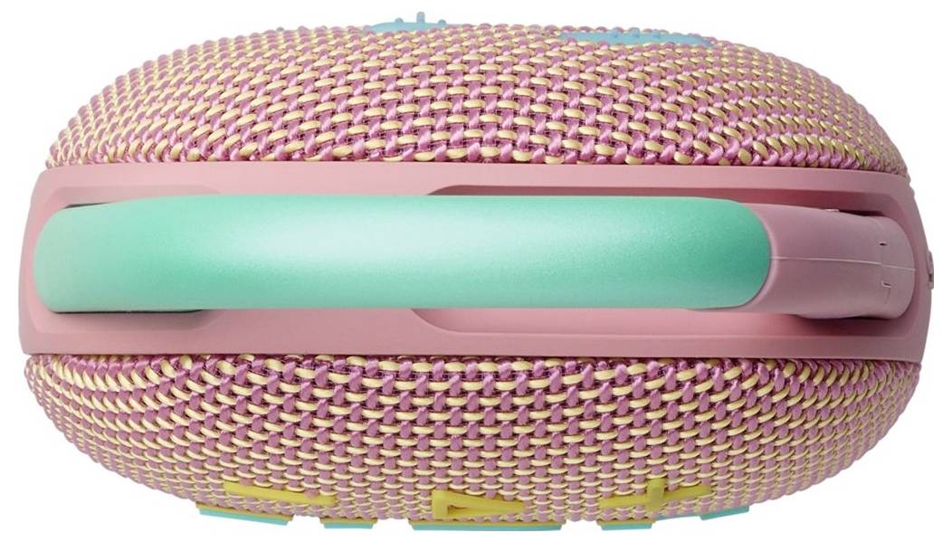 JBL Clip 5 Bluetooth® Lautsprecher tragbar, staubfest, Wasserfest Mint, Pink