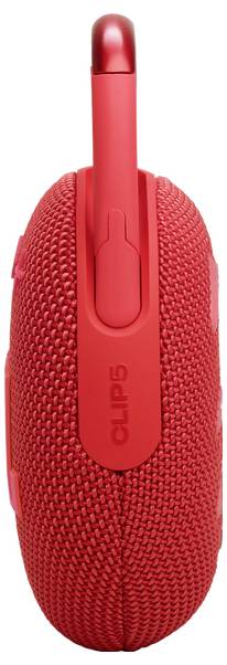 JBL Clip 5 Bluetooth® Lautsprecher tragbar, staubfest, Wasserfest Rot