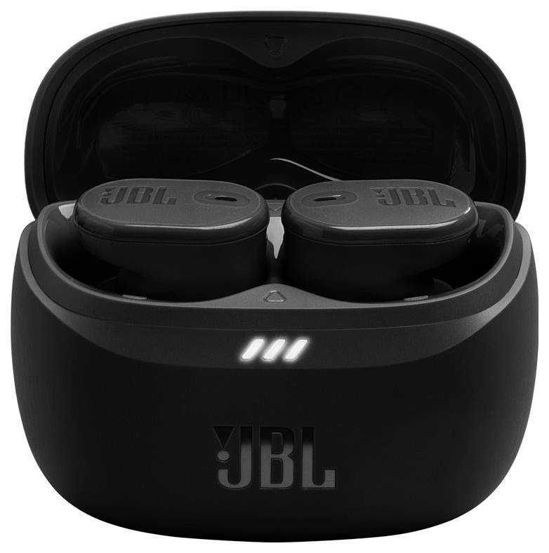 JBL Tune Buds 2 In Ear Kopfhörer Kabellos, Bluetooth® Stereo Schwarz Noise Cancelling, Mikrofon-Rauschunterdrückung Ladecase, Wasserabweisend Hand