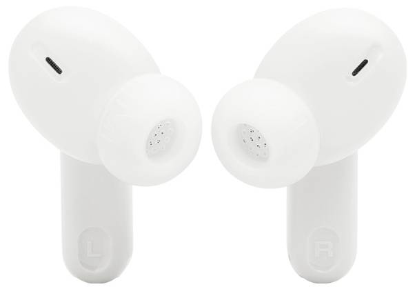JBL Tune Beam 2 In Ear Kopfhörer Kabellos, Bluetooth® Stereo Weiß Noise Cancelling, Mikrofon-Rauschunterdrückung Ladecase, Touch-Steuerung, Wasse