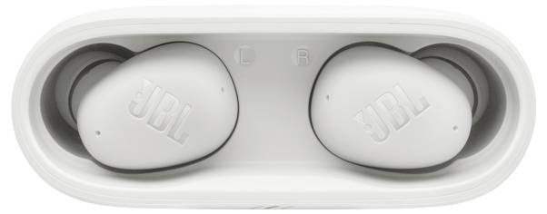 JBL Wave Buds 2 In Ear Kopfhörer Kabellos, Bluetooth® Stereo Weiß Noise Cancelling, Mikrofon-Rauschunterdrückung Ladecase, Wasserbeständig Handy
