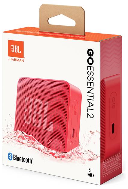 JBL GO Essential 2 Bluetooth® Lautsprecher Rot
