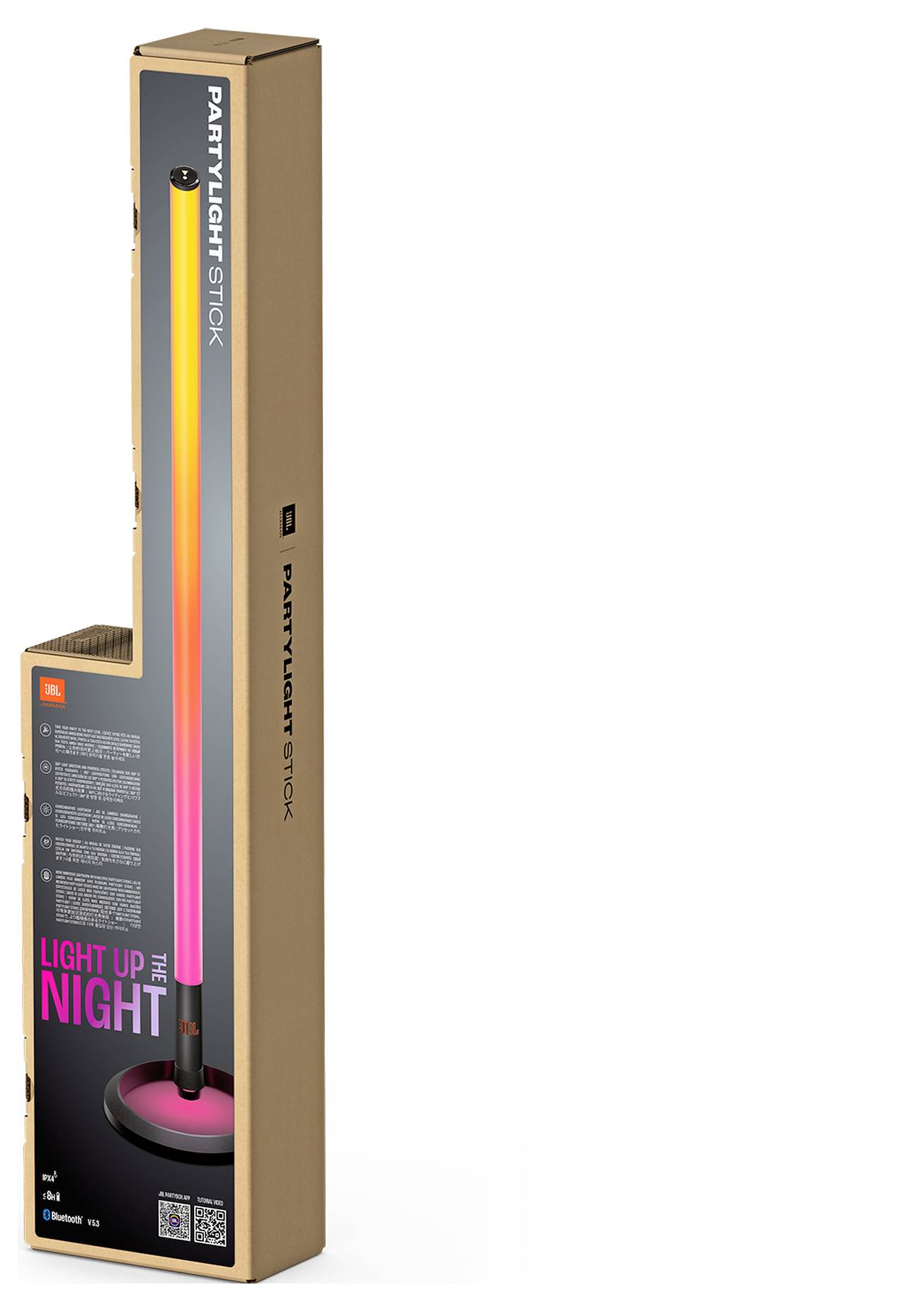 JBL 1200130013997 PartyLight Stick LED-Effektstrahler Anzahl LEDs (Details):183