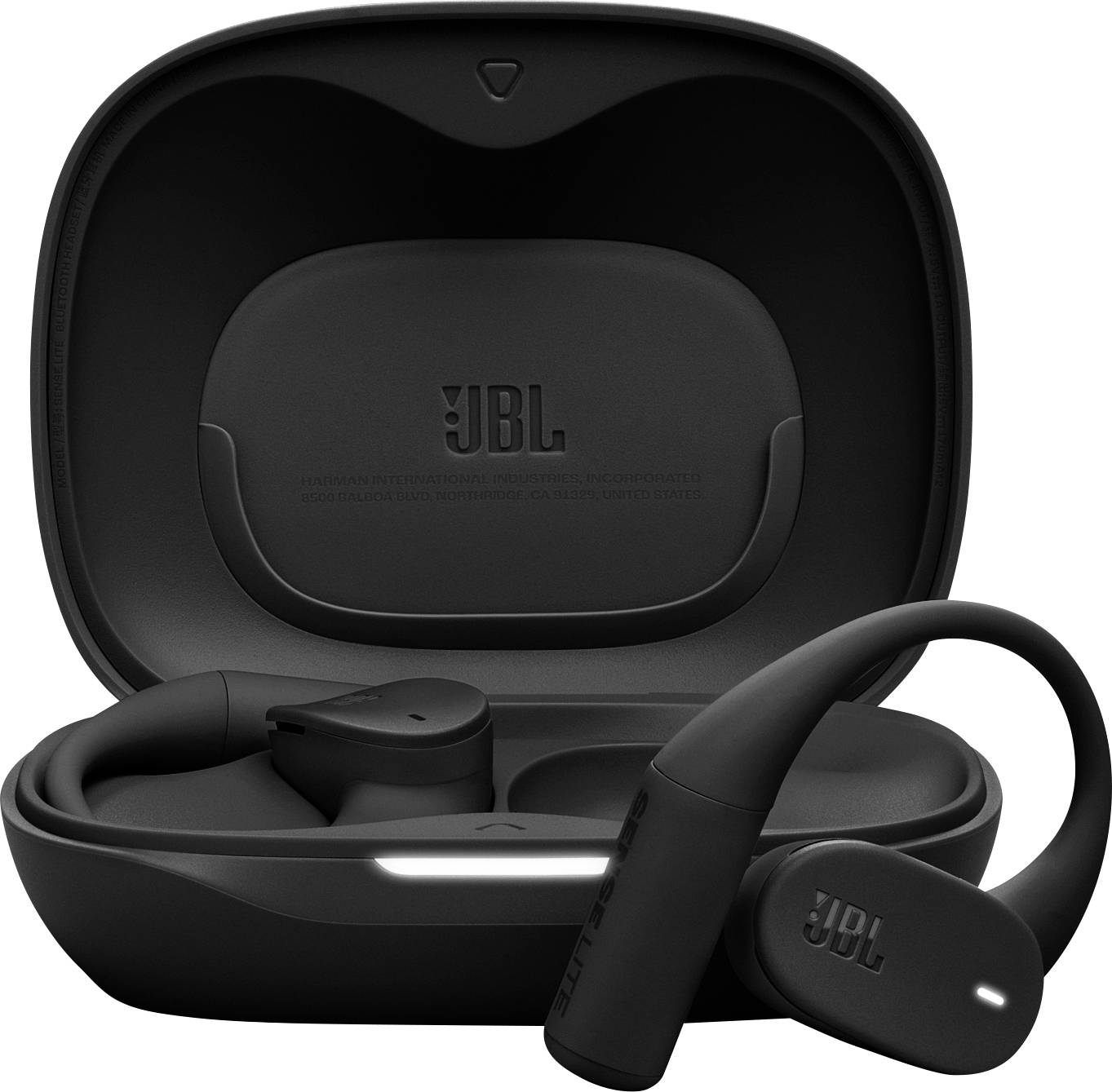 JBL Sense Lite In Ear Kopfhörer Kabellos, Bluetooth® Schwarz Ladecase, Ohrbügel HiFi