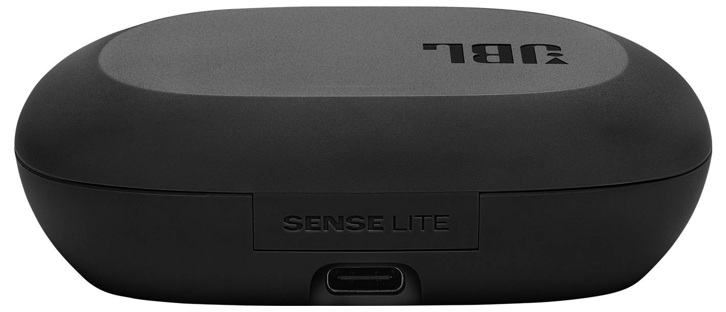 JBL Sense Lite In Ear Kopfhörer Kabellos, Bluetooth® Schwarz Ladecase, Ohrbügel HiFi