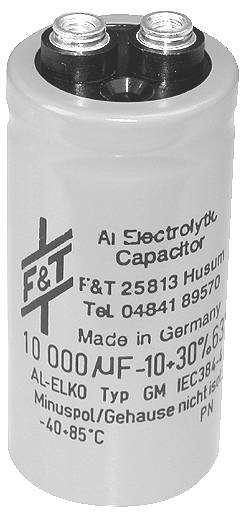 FTCAP Elektrolyt-Kondensator radial bedrahtet 63V 20% (Ø x H) 50mm x 80.0mm 1St.