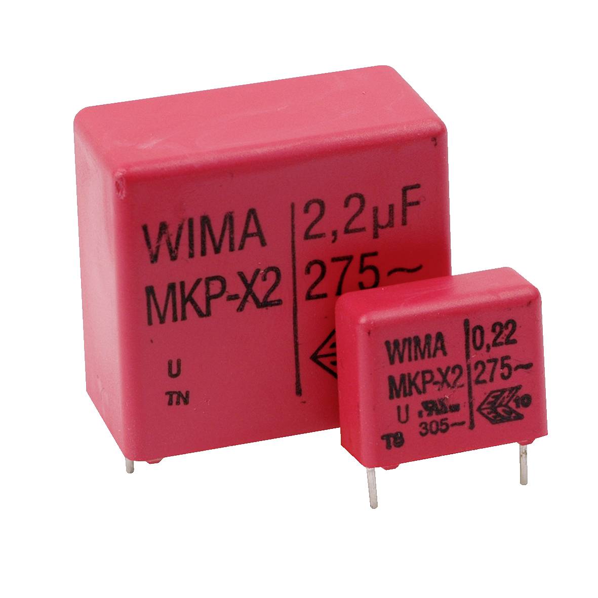 Wima MKX2AW41006D00KSSD MKP-Funkentstör-Kondensator radial bedrahtet 305 V/AC 10%