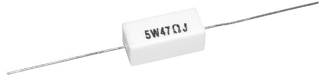 Yageo SQP500JB-0R1 Hochlast-Widerstand 0.1Ω axial bedrahtet 5%