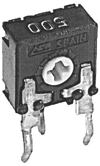 ACP CA6XH2,5-500RA2020 Kohleschicht-Trimmer linear 0.1W 500Ω