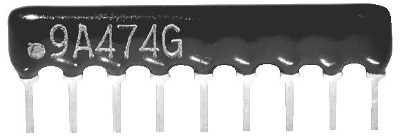 Frei RNLA09G0331B0E Widerstandsnetzwerk 330Ω THT