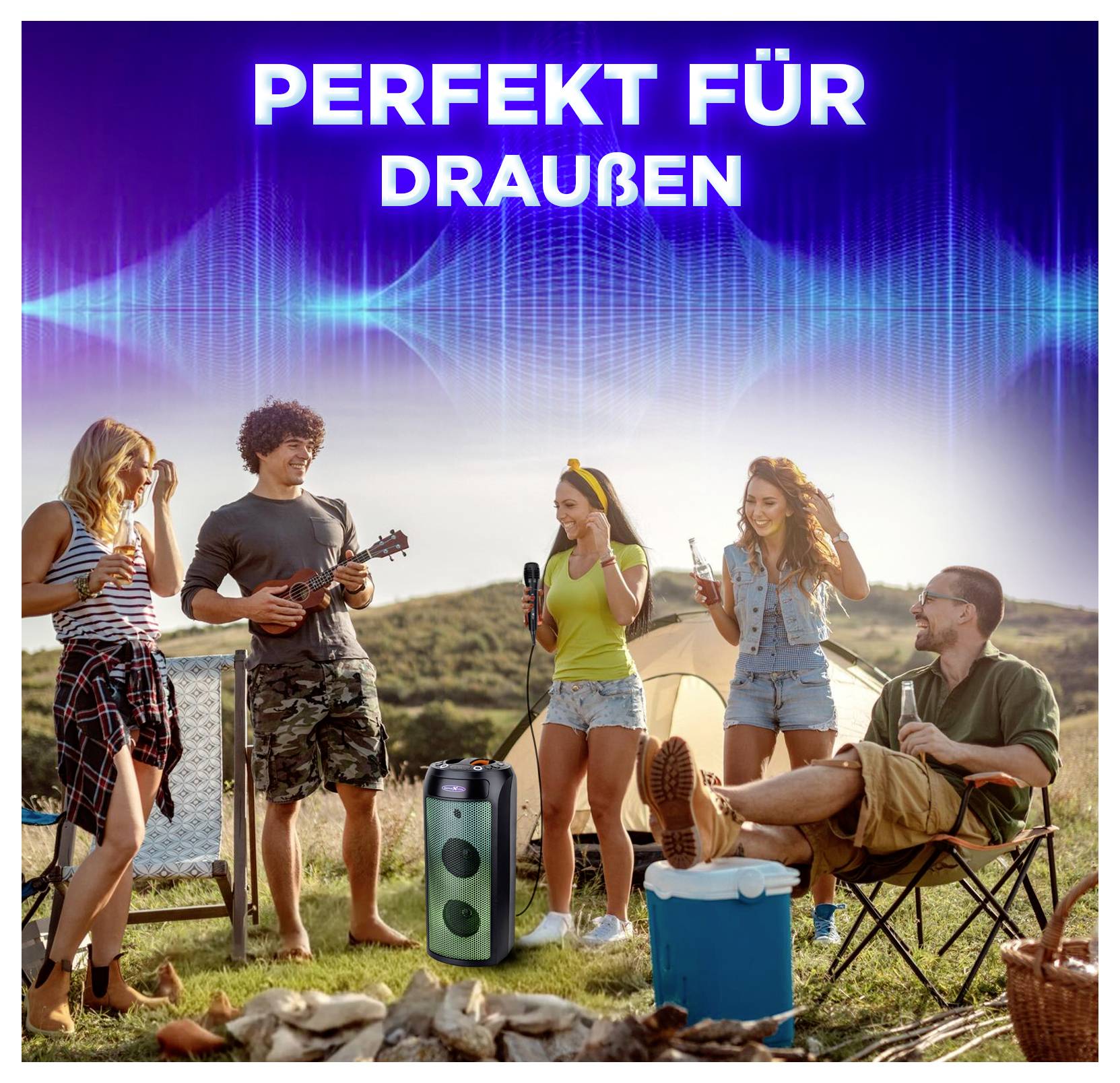 Reflexion Party Lautsprecher 1St.