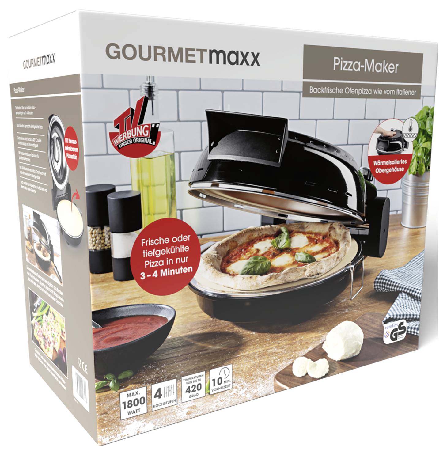 GourmetMaxx Pizzaofen