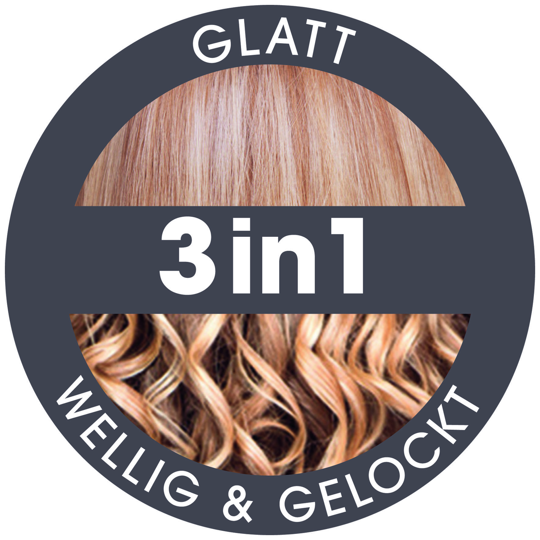 VitalMaxx Glätteisen Schwarz, Gold