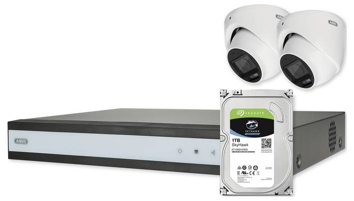 ABUS TVVR33623D Kabelgebunden IP-Überwachungs-Set 1920 x 1080 Pixel