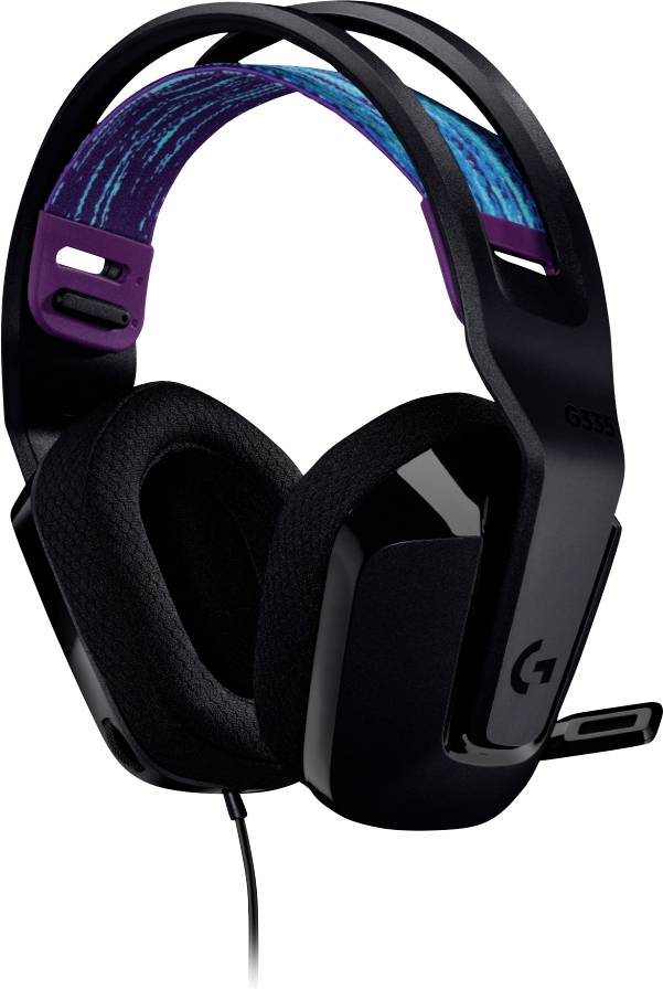 Logitech Gaming G335 Over Ear Headset kabelgebunden Stereo Schwarz Gaming