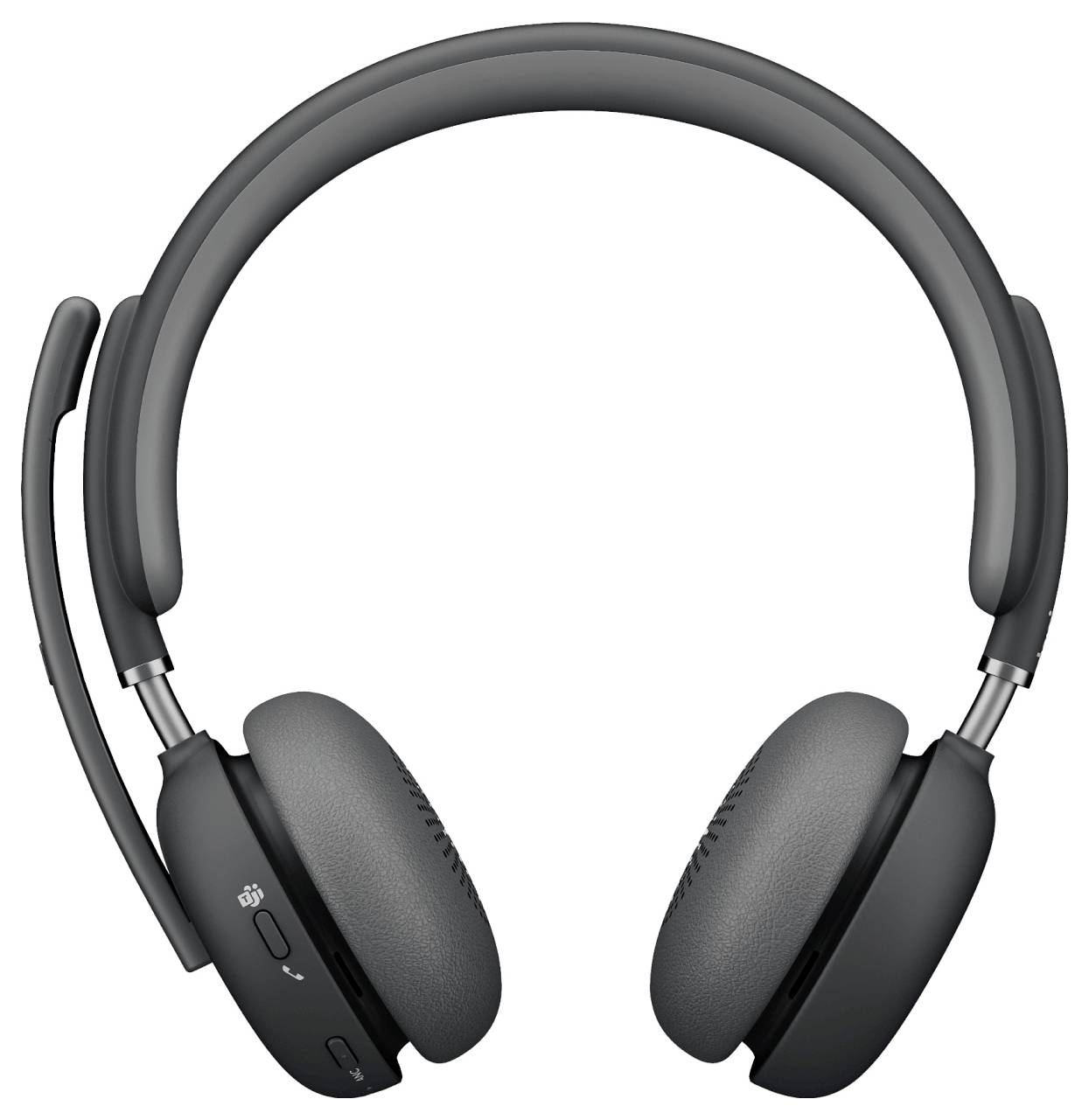 Logitech Zone On Ear Headset Bluetooth®, Kabellos Stereo Graphit Headset, Lautstärkebegrenzung, Lautstärkeregelung