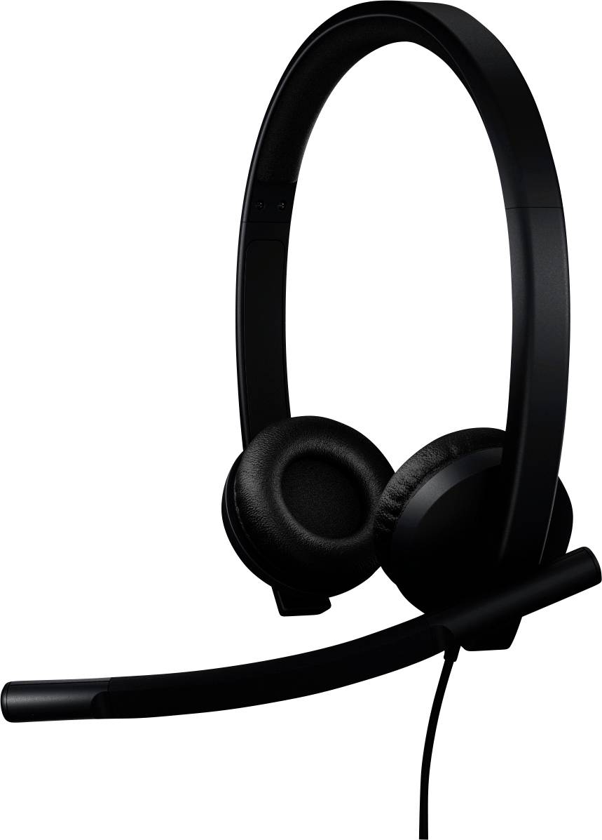 Logitech H570e On Ear Headset kabelgebunden Schwarz HiFi