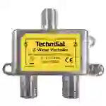 TechniSat 2-Wege-Verteiler SAT-Verteiler 2-fach TechniSat 2-Wege-Verteiler SAT-Verteiler 2-fach