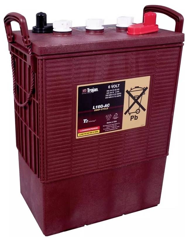 Trojan Bleiakku Blei-Säure 390Ah 6V 1St.