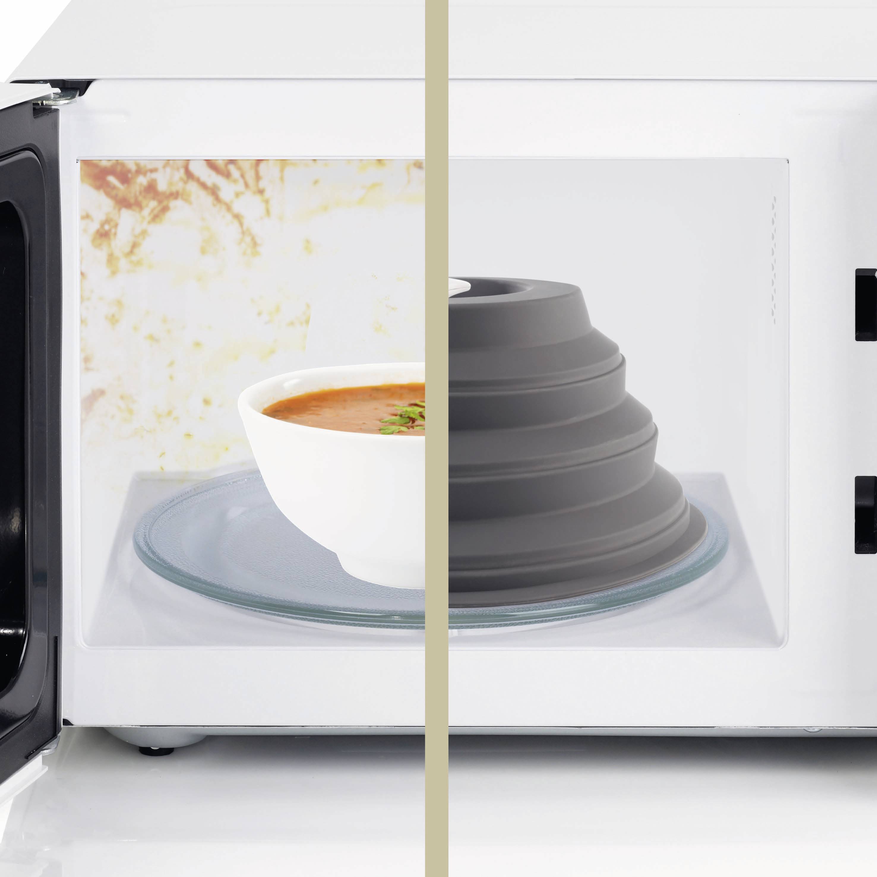 KitchBo 10000011895 Mikrowellenhaube Grau