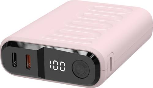 RealPower PB-10000 C Powerbank 10000 mAh USB PD Rose