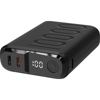 RealPower PB-10000 C Powerbank 10.000 mAh USB PD Schwarz RealPower PB-10000 C Powerbank 10.000 mAh USB PD Schwarz