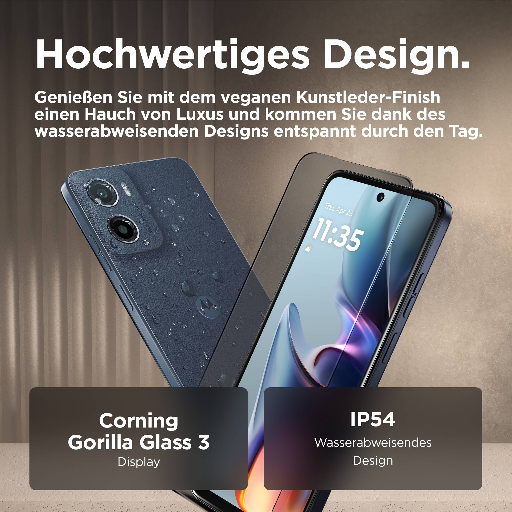 Motorola g05 128GB Blau EEK A (A - G) 16.9cm (6.67 Zoll) Smartphone