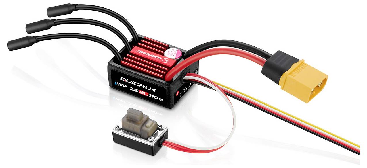 Hobbywing QuicRun WP16BL30 G2 Brushless Regler Automodell Brushless Fahrtregler