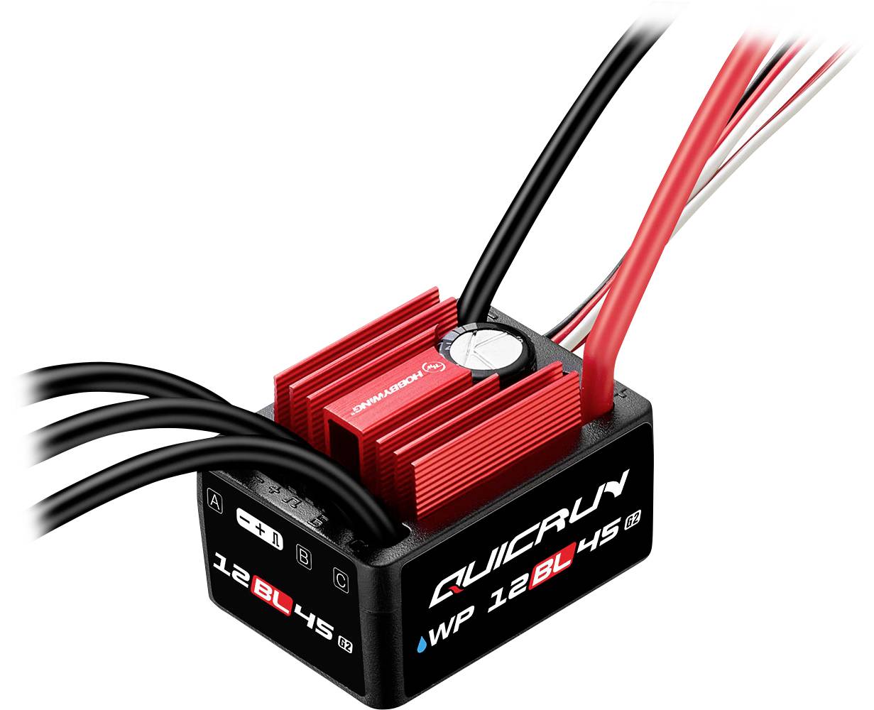Hobbywing QuicRun WP12BL45 G2 Brushless Regler Automodell Brushless Fahrtregler