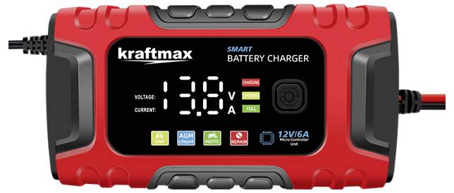 Kraftmax Ladegerät 12V Ladestrom (max.) 6A