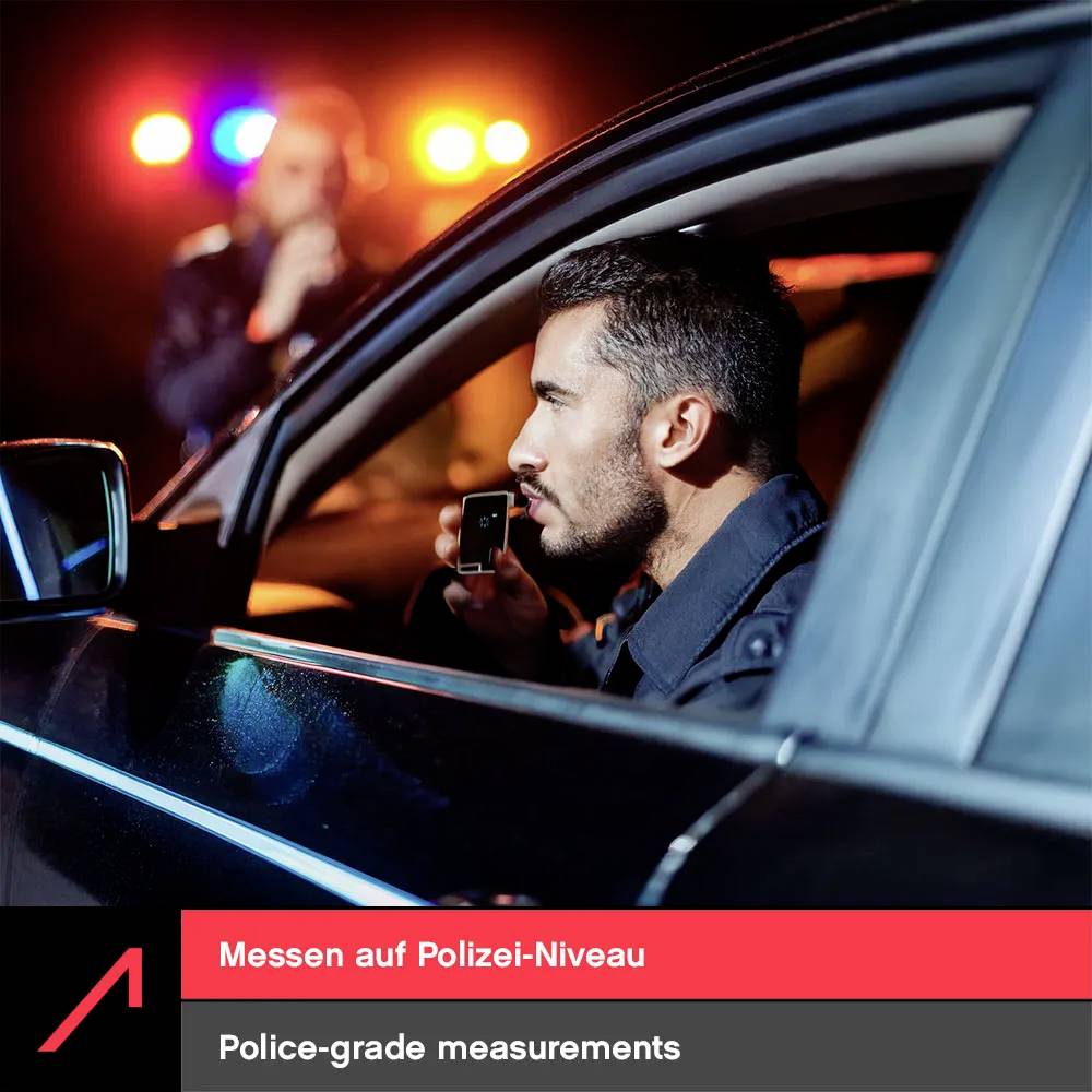 ACE Alkoholtester Schwarz, Weiß 0.00 bis 4.00 ‰