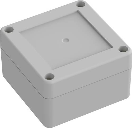 TRU COMPONENTS 6U07080804119 TC-13865056 Industrie-Gehäuse 75 x 75 x 45 Polycarbonat Lichtgrau 1 St