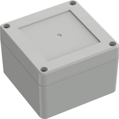 TRU COMPONENTS 6U07090906119 TC-13865072 Industrie-Gehäuse 90 x 90 x 60 Polycarbonat Lichtgrau 1 St