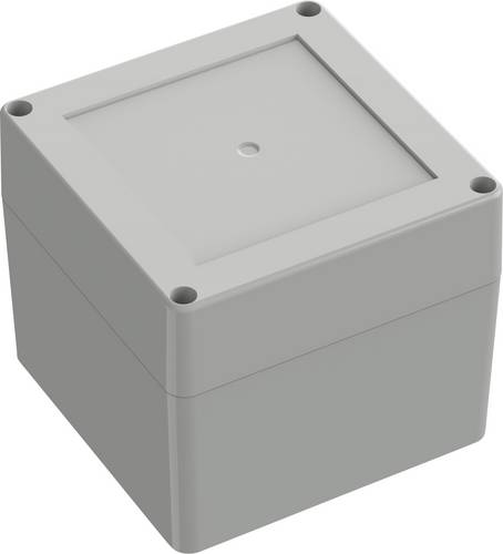 TRU COMPONENTS 6U07111109017 TC-13865096 Industrie-Gehäuse 105 x 105 x 89.7 ABS Lichtgrau 1 St.