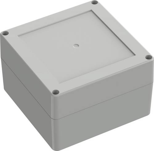 TRU COMPONENTS 6U07121208017 TC-13865112 Industrie-Gehäuse 119.9 x 119.9 x 75 ABS Lichtgrau 1 St.