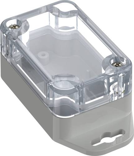 TRU COMPONENTS 6U07060403737 TC-13865204 Industrie-Gehäuse 87.8 x 40 x 30 ABS-PC Lichtgrau, Transpa
