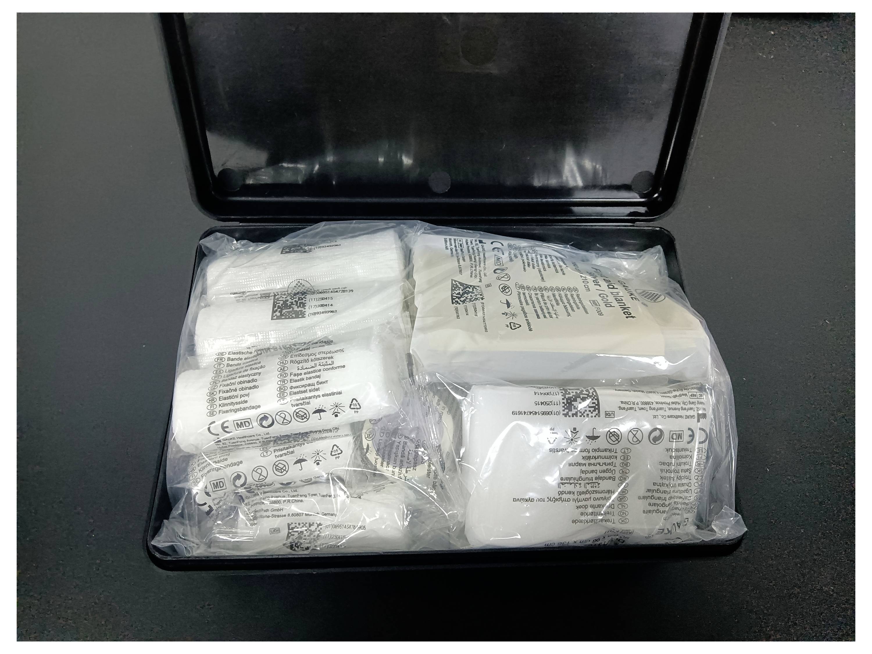 IWH 023514 KFZ-Verbandkasten "Kompakt" DIN 13164:2022 Verbandkasten DIN 13164, DIN 13164 02-2022 1St.