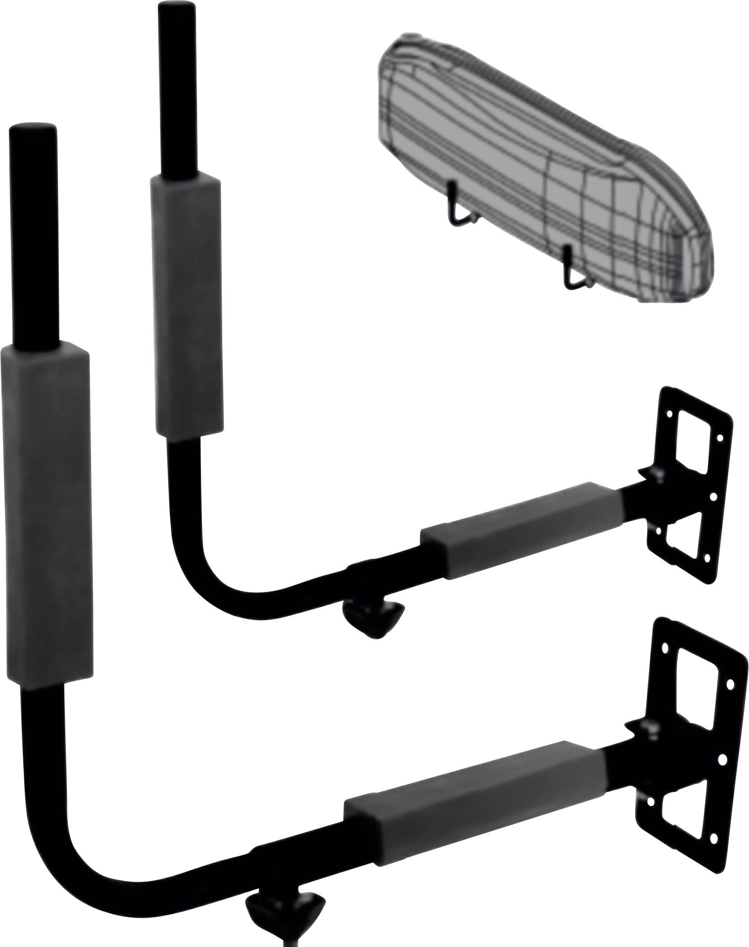 Fischer Dachboxen-Wandhalter