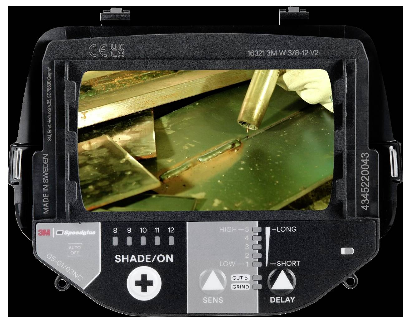 3M SpeedGlas G5-01/03NC 630010 Automatikschweißfilter